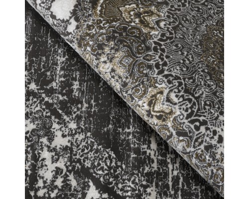 Ковер Турецкий Pera дизайн 2750B цвет C.ANTRASIT / GOLD