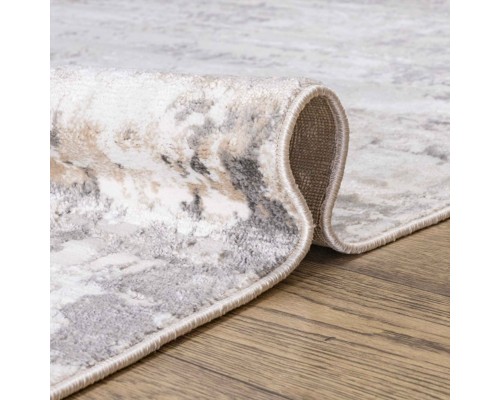 Ковер Турецкий Iris дизайн A5806A цвет CREAM / K.GRI