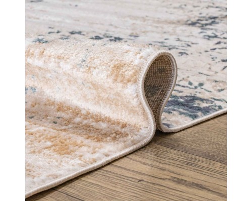 Ковер Турецкий Iris дизайн A5813A цвет CREAM / BLUE