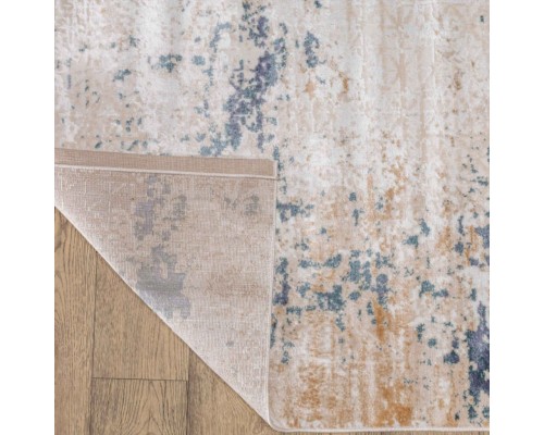 Ковер Турецкий Iris дизайн A5813A цвет CREAM / BLUE