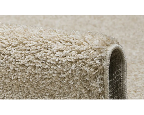 Ковер светло-бежевый с длинным ворсом 30 мм  Фьюжн 42104-48123 мягкий пушистый