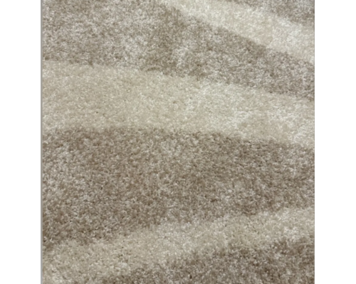 Ковер светло-бежевый с длинным ворсом 30 мм  Фьюжн 42106-48122 мягкий пушистый