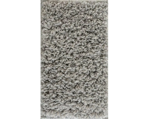 Ковер серый с длинным ворсом 30 мм  Фьюжн 42800-49022 мягкий пушистый