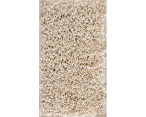 Ковер белый с длинным ворсом 30 мм Фьюжн 42300-48222 мягкий пушистый