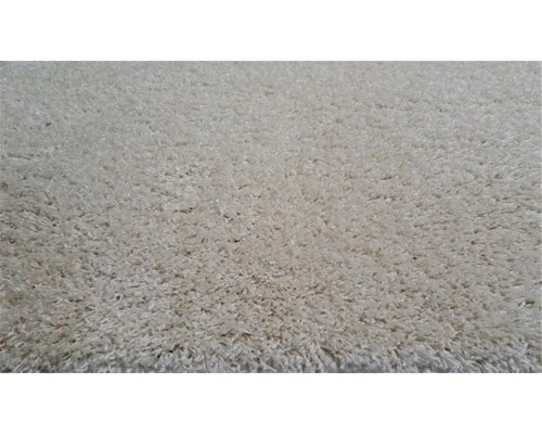 Ковер белый с длинным ворсом 30 мм Фьюжн 42300-48222 мягкий пушистый