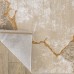 Ковер Nord дизайн 10455A цвет BEIGE / GOLD Овал