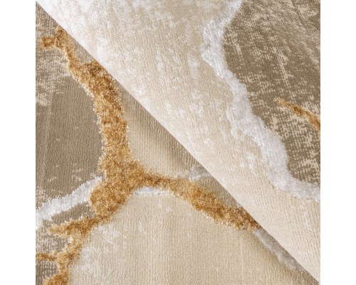 Ковер Nord дизайн 10455A цвет BEIGE / GOLD Овал Ковер Nord дизайн 10455A цвет BEIGE / GOLD Овал