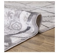 Ковер Prado дизайн KB03A цвет WHITE / GRAY2 Овал
