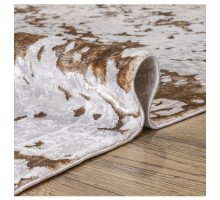 Ковер Prado дизайн KB04B цвет WHITE / BEIGE_1 Овал