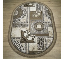 Ковер Лайла де Люкс дизайн 15840 цвет 10842 Овал