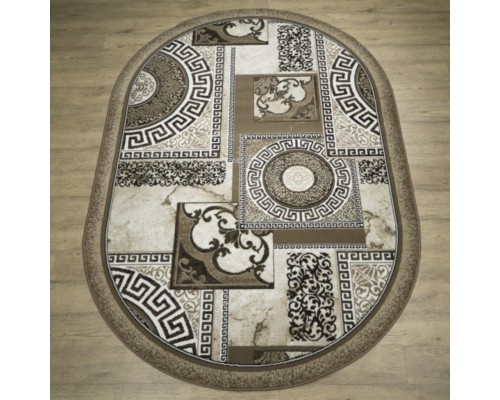 Ковер Лайла де Люкс дизайн 15840 цвет 10842 Овал