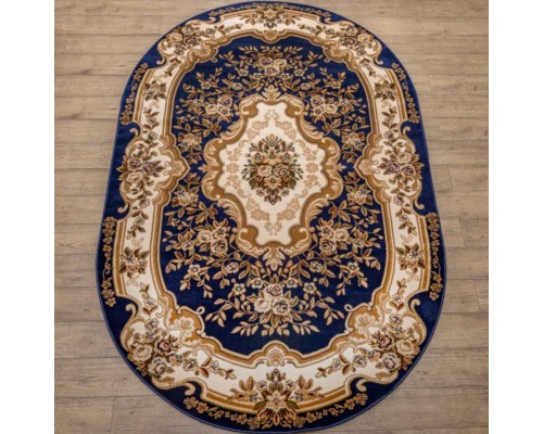 Ковер Акварель дизайн 20606 цвет 22144 Овал