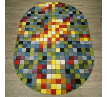 Ковер Фэнси дизайн 20719 цвет 22088 Овал