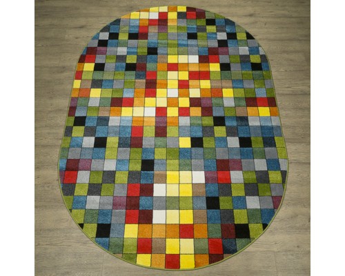 Ковер Фэнси дизайн 20719 цвет 22088 Овал