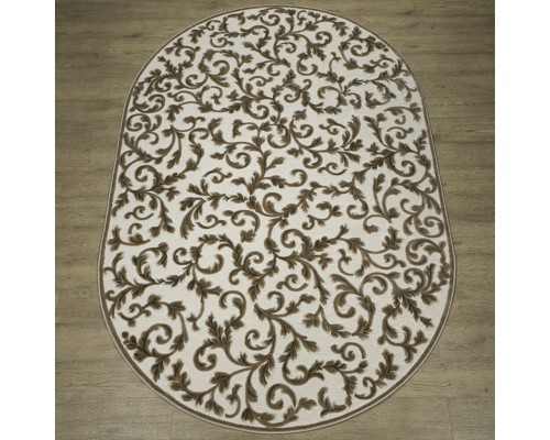 Ковер Шенилл дизайн 27510 цвет 23888 Овал