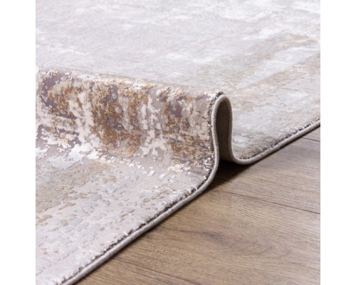 Ковер Турецкий Doku дизайн B177D цвет COKME_DGRAY / OBEIGE Овал