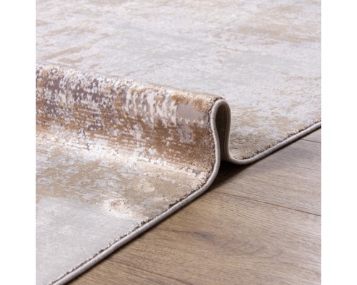 Ковер Турецкий Doku дизайн B173D цвет COKME_DGRAY / OBEIGE Овал