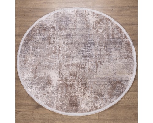 Ковер Турецкий Doku дизайн B173D цвет COKME_DGRAY / OBEIGE Овал
