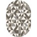 Ковер Декора (Сизаль) дизайн 52311 цвет 50522 Овал