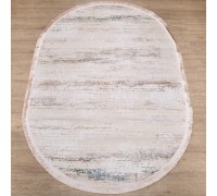 Ковер Турецкий Ascona дизайн 1073A цвет BEJ FLOS / BEJ FLOS Овал