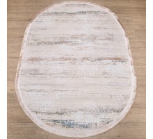 Ковер Турецкий Ascona дизайн 1073A цвет BEJ FLOS / BEJ FLOS Овал