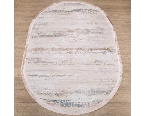 Ковер Турецкий Ascona дизайн 1073A цвет BEJ FLOS / BEJ FLOS Овал