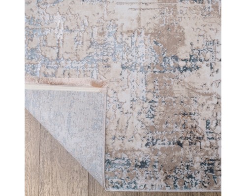 Ковер Турецкий Ascona дизайн 1075B цвет ACIK MAVI FLOS / ACIK MAVI FLOS Овал