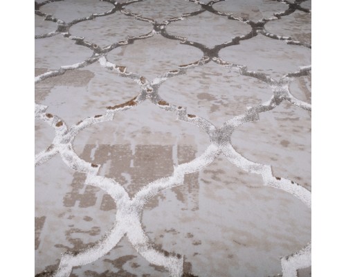 Ковер Турецкий Ascona дизайн 4100B цвет BEJ FLOS / BEJ FLOS Овал