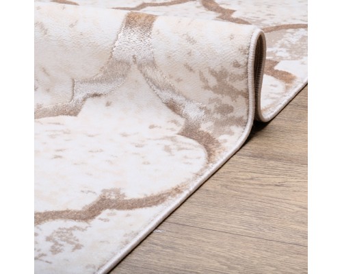 Ковер Турецкий Ascona дизайн 4100B цвет BEJ FLOS / BEJ FLOS Овал