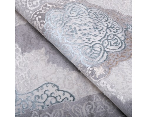 Ковер Турецкий Ascona дизайн 4112A цвет ACIK MAVI FLOS / ACIK MAVI FLOS Овал