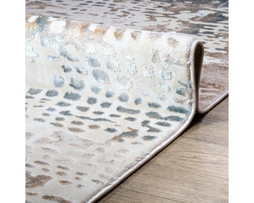 Ковер Турецкий Ascona дизайн 4314B цвет BEJ FLOS / BEJ FLOS Овал