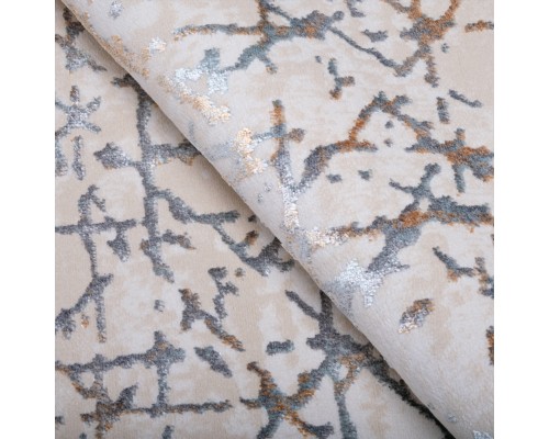 Ковер Турецкий Ascona дизайн 4324B цвет BEJ FLOS / BEJ FLOS Овал