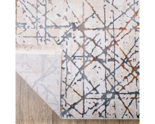 Ковер Турецкий Ascona дизайн 4324B цвет BEJ FLOS / BEJ FLOS Овал