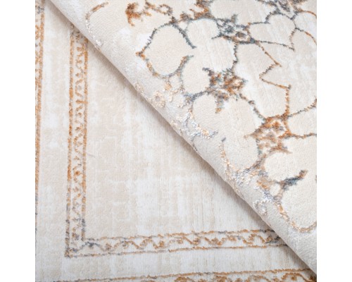 Ковер Турецкий Ascona дизайн 4417A цвет BEJ FLOS / BEJ FLOS Овал