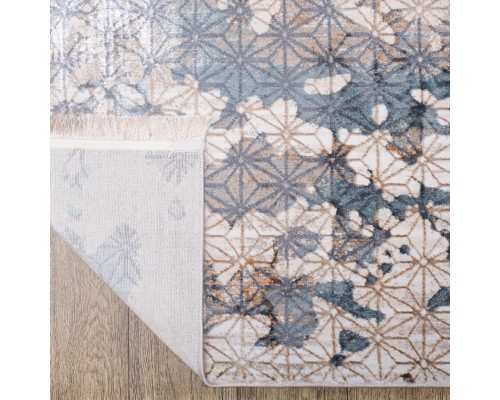 Ковер Турецкий Ascona дизайн 4593A цвет ACIK MAVI FLOS / ACIK MAVI FLOS Овал