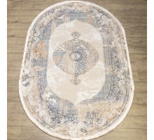 Ковер Турецкий Ascona дизайн 4406G цвет BEJ / BEJ Овал