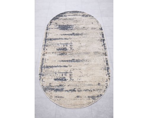 Ковер Турецкий Ascona дизайн 4414A цвет BEJ / BEJ Овал