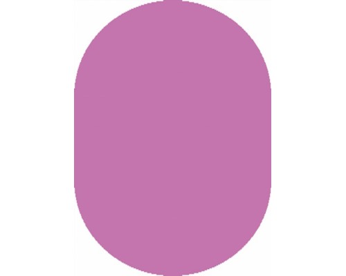 Ковер розовый овальный с длинным ворсом 30 мм Фьюжн 42809-49022 мягкий пушистый