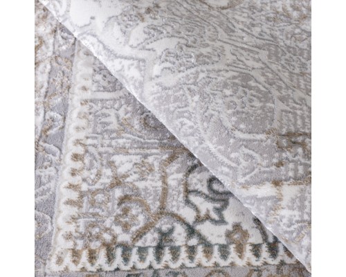 Ковер Турецкий Ascona дизайн 4323A цвет GRI / GRI Овал