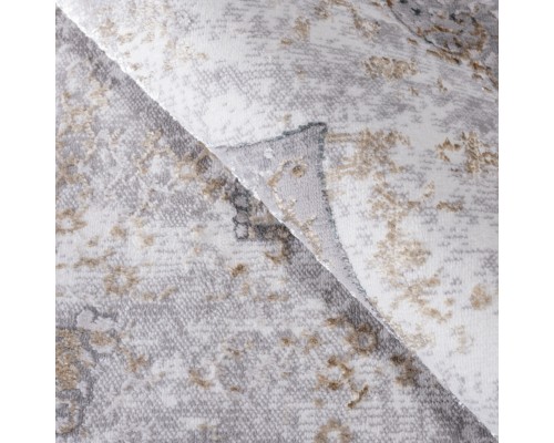 Ковер Турецкий Ascona дизайн 4968A цвет GRI / GRI Овал