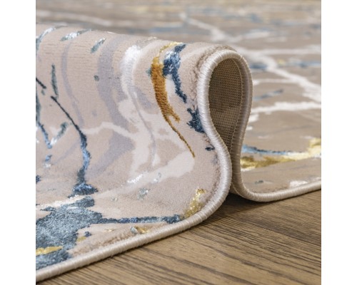 Ковер Турецкий Rich дизайн MZ29A цвет SHRINK BEIGE Овал