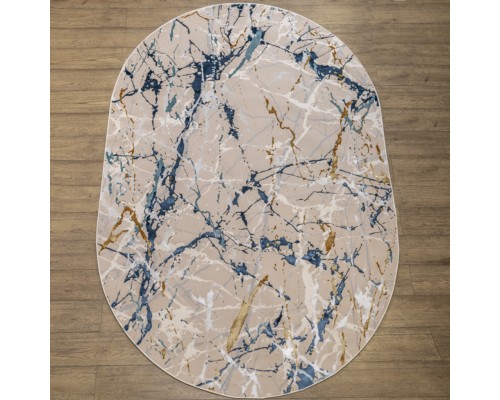 Ковер Турецкий Rich дизайн MZ29A цвет SHRINK BEIGE Овал