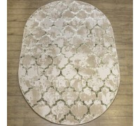 Ковер Турецкий Rich дизайн NM82A цвет LIGHT GREEN Овал