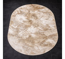 Ковер Турецкий Nord дизайн 10327B цвет BEIGE / BEIGE Овал
