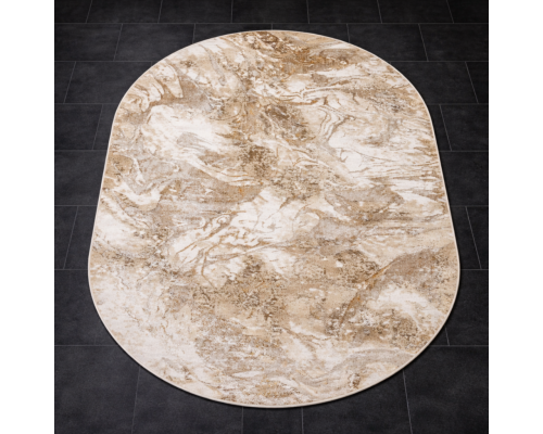 Ковер Турецкий Nord дизайн 10327B цвет BEIGE / BEIGE Овал