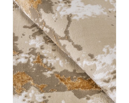 Ковер Турецкий Nord дизайн 10465A цвет BEIGE / GOLD Овал