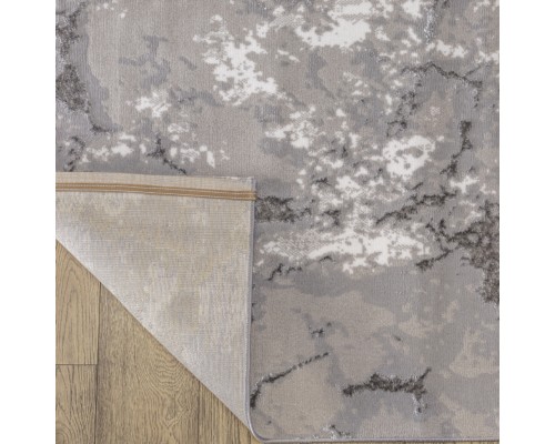 Ковер Турецкий Nord дизайн 10465A цвет GRI / GRI Овал