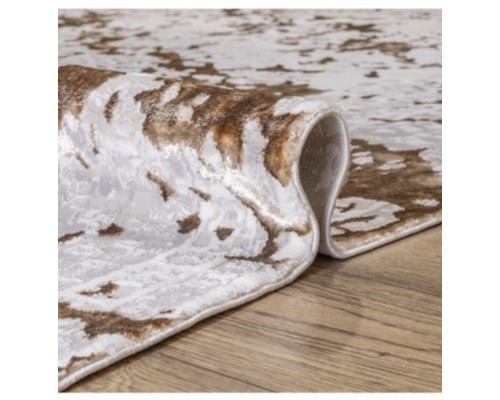 Ковер Турецкий Prado дизайн KB04B цвет WHITE / BEIGE_1 Овал