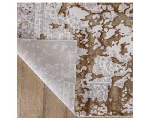 Ковер Турецкий Prado дизайн KB04B цвет WHITE / BEIGE_1 Овал