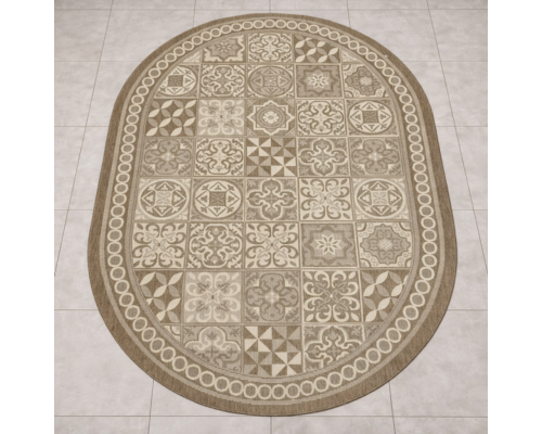 Ковер Флурлюкс дизайн 50419 цвет 50122 Овал